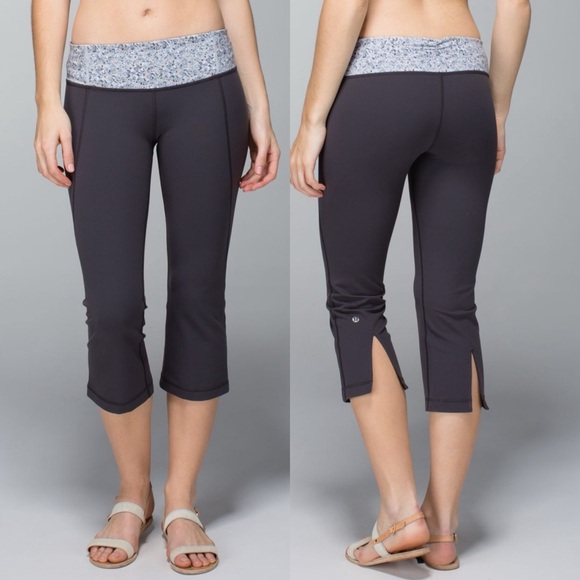Lululemon gather and crow gray pants crop - Picture 9 of 9